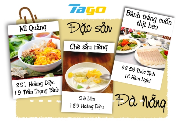 Những món đặc sản đất Đà thành